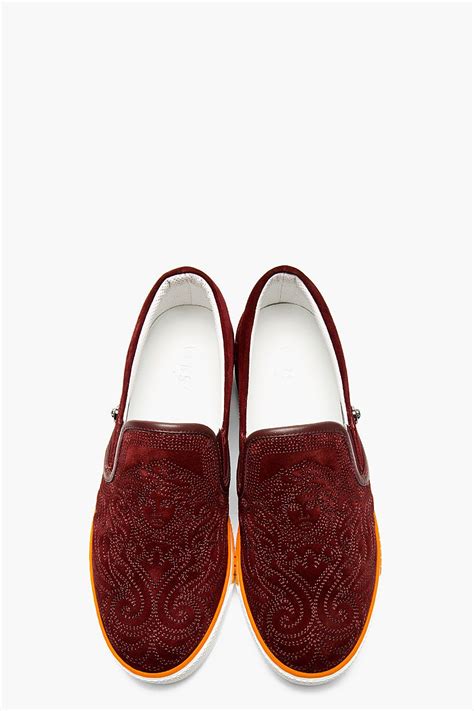 versace slippers on sale|Versace slippers color burgundy.